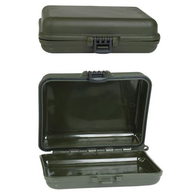 Boîte en plastique 120 x 95 x 35 mm VERTE