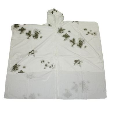 Cagoule BW pour la neige /PONCHO/ usagée Bundeswehr 91195410 2