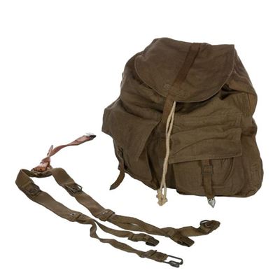 Grande casquette de campagne ČSLA vz.60, y compris la sangle d'origine Armée tchèque 91406500 2