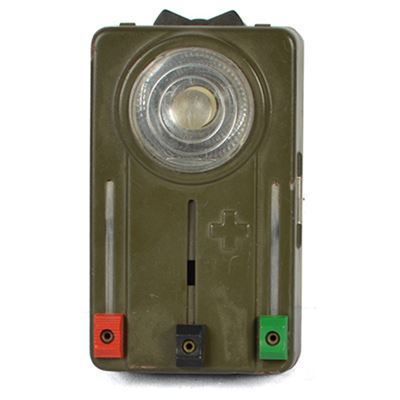 Lampe de poche suisse tricolore d'occasion