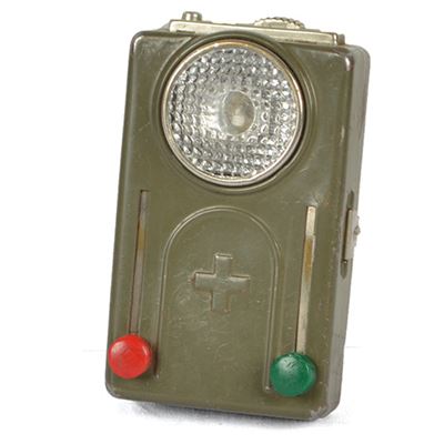 Lampe de poche suisse bicolore d'occasion