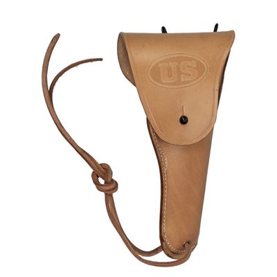 Étui pour pistolet US M12 à porter à la ceinture MARRON repro