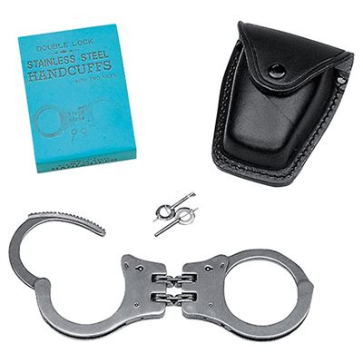 Menottes de police DOUBLE LOCK fixes ARGENT MIL-TEC® 16203000 2