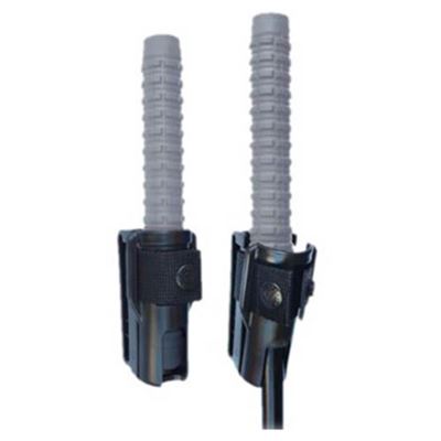 Matraque télescopique 40 cm/16" non trempée avec étui BH-02 ARGENT ESP EXB-16N 2