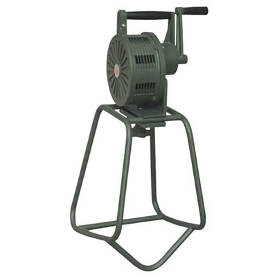 Sirène avec support, grande, VERTE