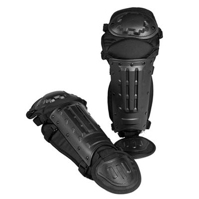 Protège-tibias et protège-pieds SECURITY NOIRS