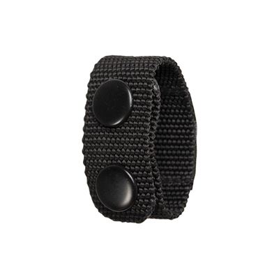 Ceinture SECURITY à bouton-pression. NOIR