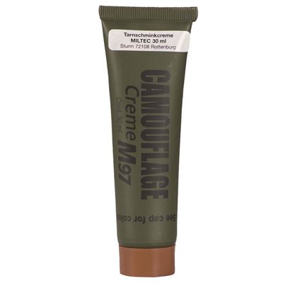 Peinture de camouflage en tube NATO 30 g. MARRON