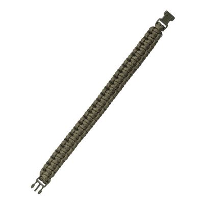 Bracelet tressé PARACORD 15 mm VERT MIL-TEC® 16370101 2