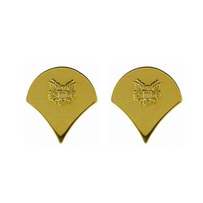 Insigne de grade SPEC-4 POLISHED GOLD