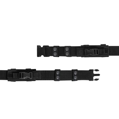 Ceinture tactique 5 cm avec pochettes pour chargeurs de pistolet NOIR ROTHCO 16491 2