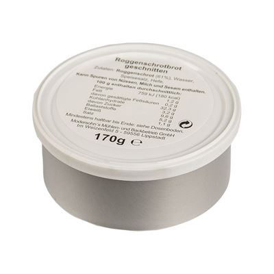 Pain de seigle en conserve BW  16530010 2