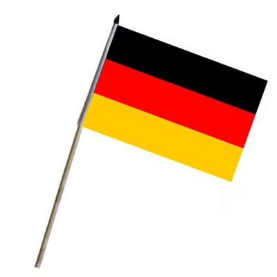 Drapeau sur hampe allemand RFA