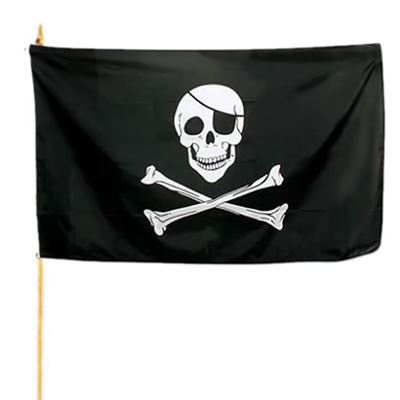 Drapeau sur hampe PIRATE