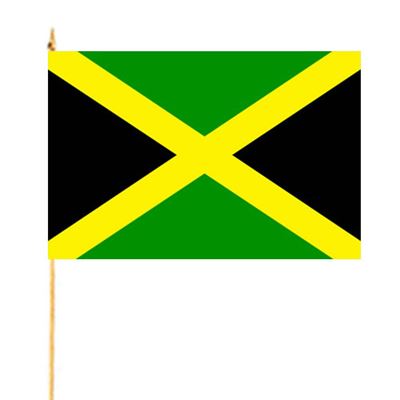 Drapeau sur hampe JAMAÏQUE