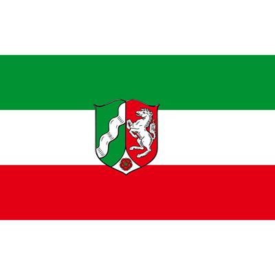 Drapeau de la Rhénanie-du-Nord-Westphalie