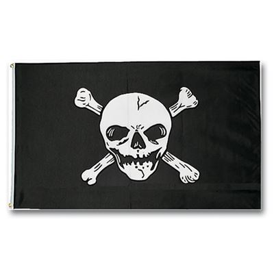 Drapeau PIRATE (JOLLY ROGER)