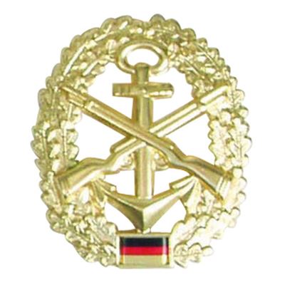 Insigne BW pour béret doré Marine-Sicherungstruppe