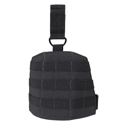 Panneau cuissard MOLLE D-RING NOIR