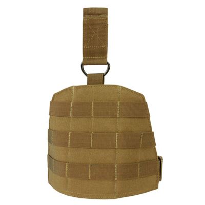Panneau cuissard MOLLE D-RING COYOTE BROWN