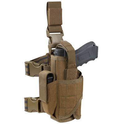 Étui de cuisse GAUCHE TORNADO COYOTE BROWN