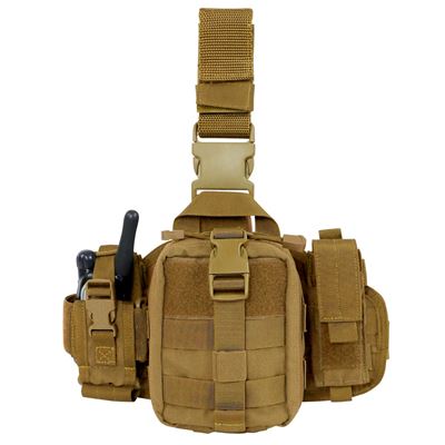Étui/panneau EMT cuisse MOLLE COYOTE