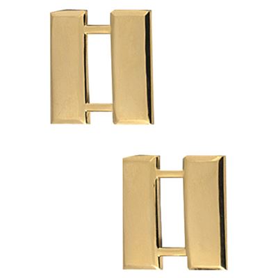 Insigne de grade CAPTAIN POLISHED OFFICER GOLD