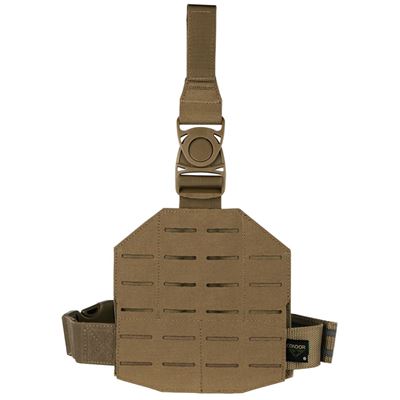 Panneau cuissard LCS DROP LEG COYOTE BROWN