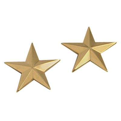 Insigne de grade GOLD GENERAL STARS OR