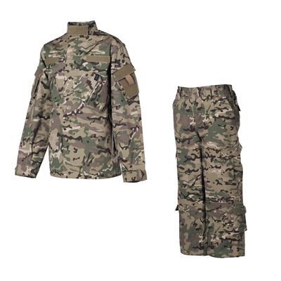 Ensemble enfant camouflage ACU OPERATION CAMO