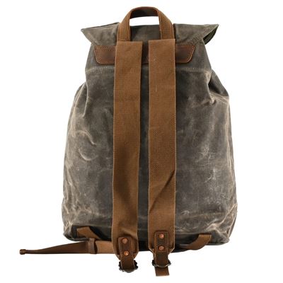 Sac à dos suisse VINTAGE ciré Bushcraft REPRO Armée suisse 173016 5