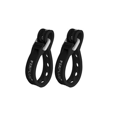 Bande élastique FIXPLUS SLIM FIT 15 cm 2 pièces NOIR