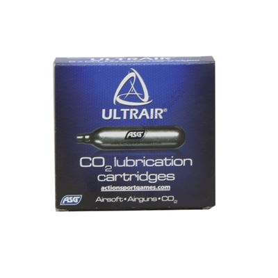 Cartouche de CO₂ 12 g lot de 5 avec joint en silicone