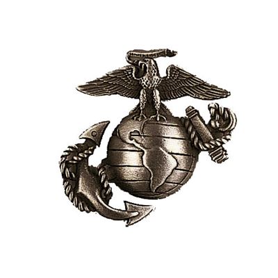 Insigne USMC ARGENT MAT