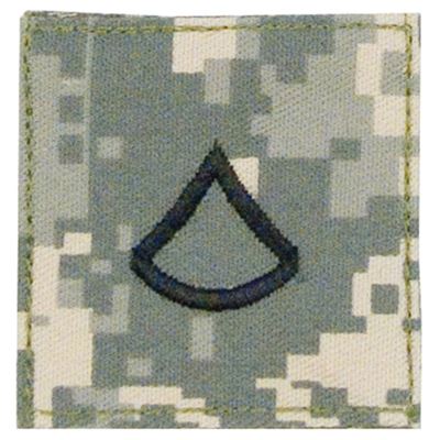 Écusson de grade PRIVATE 1ST CLASS ARMY ACU DIGITAL