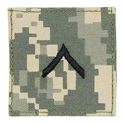 Écusson de grade VELCRO PRIVATE ARMY ACU DIGITAL