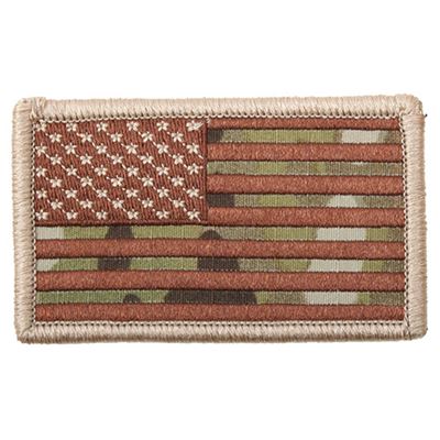 Écusson drapeau américain 4,5 x 8,5 cm MULTICAM®