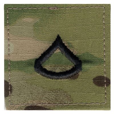 Écusson de grade Private First Class E-3 velcro OCP®
