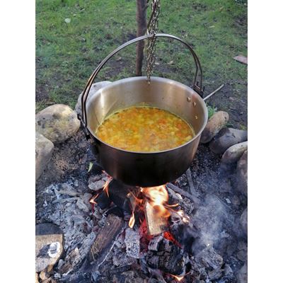 Marmite en acier inoxydable HORDEN 10 litres. Double poignée + pieds Origin Outdoors 179613 6