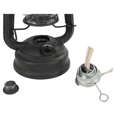 Lampe à pétrole 25 cm Hurricane NOIRE Origin Outdoors 179655 3