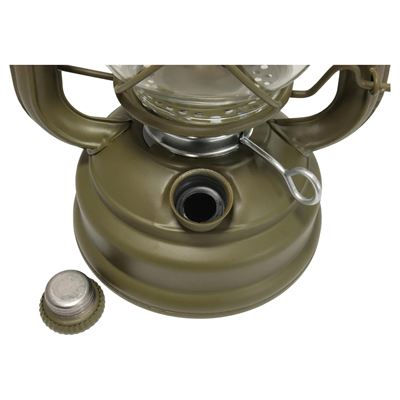 Lampe à pétrole 25 cm Hurricane VERTE MATTE Origin Outdoors 179657 2