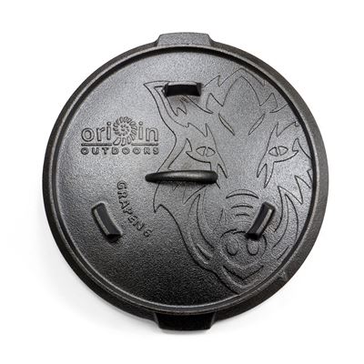 Chaudron en fonte GRAPEN 12 litres Origin Outdoors 179720 6