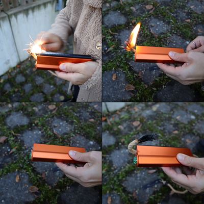 Allume-feu multifonction SURVIVAL ORANGE Origin Outdoors 179776 5