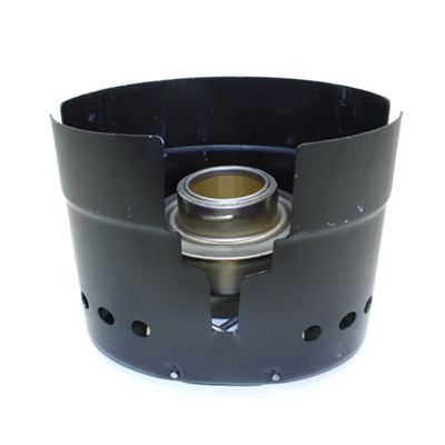 Réchaud SUÉDOIS sans rein ALU NOIR d'occasion