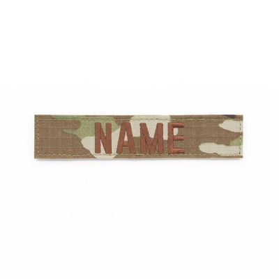Écusson nominatif « NAME » 12,5 cm VELCRO OCP®