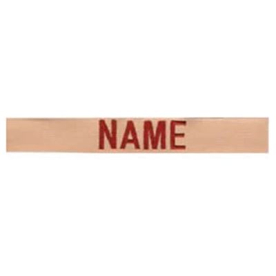 Écusson nom 3x « NAME » DESERT