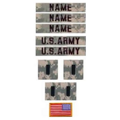 Écussons U.S. ARMY, lot de 10 pièces VELCRO ACU DIGITAL