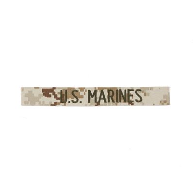 Écusson « U.S. MARINES » MARPAT DESERT
