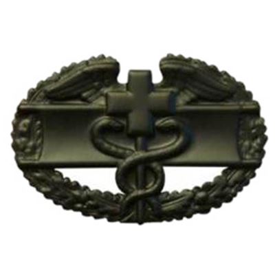 Insigne US COMBAT MEDICAL 1st AWARD NOIR