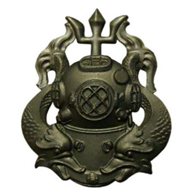 Badge US DIVER Master NOIR